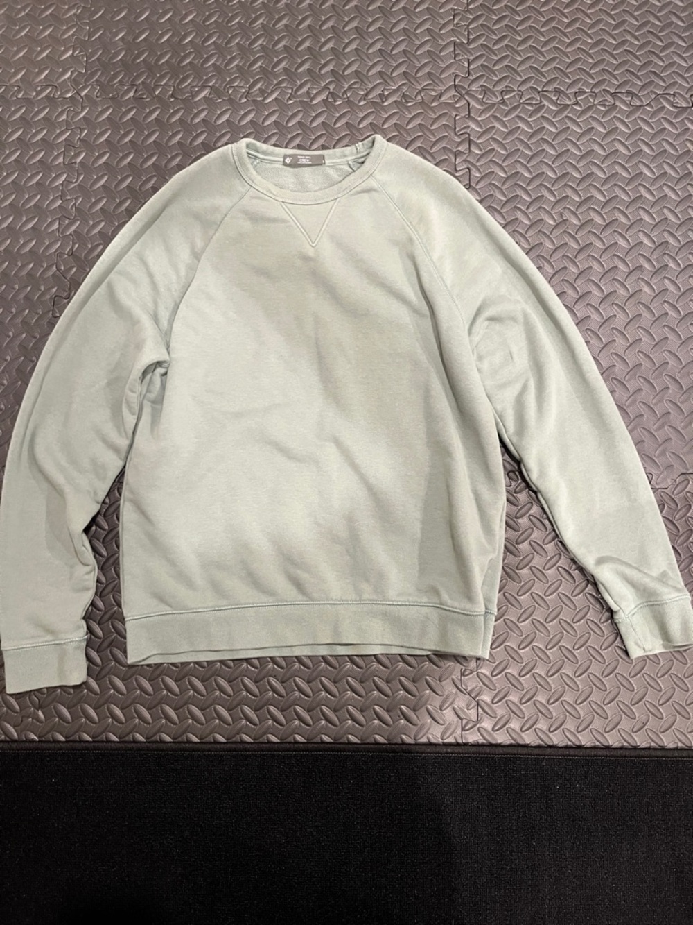 Men's Crewneck Sweatshirt in Sage Green - Casual Pullover